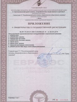 2015.03.25 Кулебаки - Приложение к сертификату, Профили поливинилхлоридные системы Rehau.