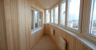 Внутренняя отделка лоджии Кулебаки, цена от 212 руб. м2
